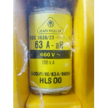 Jean Müller VDE0636 / 23 63A-aR Semiconductor Protection Fuse Unit PU = 3Pieces