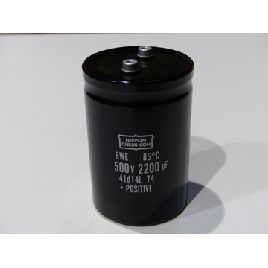 Nippon Chemi-Con RWE500LG222M76X115LL Condenser RWE 85 ° C 500V 2200 uF 41d14L 74 + Positive & gt; unused! & Lt;