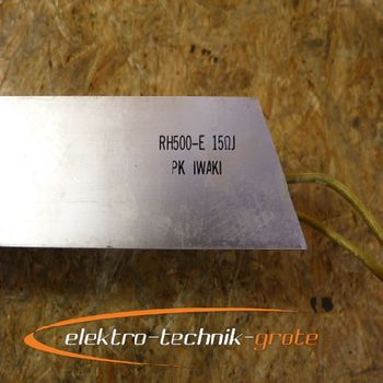 PK Iwaki RH500-E resistance 15 ohms