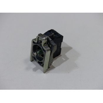 Schneider Electric ZB4 BW0B51 Auxiliary switch block, Ø 22, yellow Integral LED 1S, PU = 2 pieces & gt; unused! & Lt;