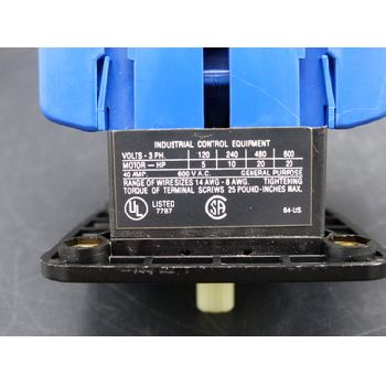 Kraus & amp; Naimer KG 64 main switch