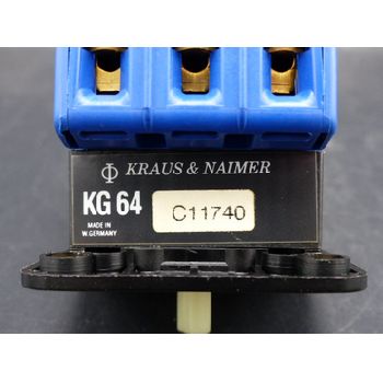 Kraus & amp; Naimer KG 64 main switch
