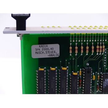 Kadia SPK 2000.40 EAU0100022 Masch.Steuer. + Analog