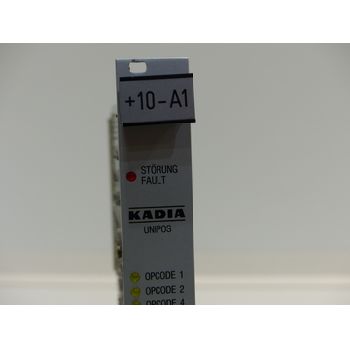 Kadia SPK 2000.40 EAU0100022 Masch.Steuer. + Analog