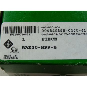 INA RAE30-NPP-B radial bearing ball bearing spherical outer ring - unused - in open ovp