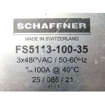Schaffner FS5113-100-35 Line Filter Module