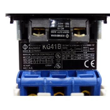 Kraus & amp; Naimer KG41B main switch, switch color in red