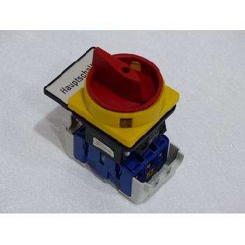 Kraus & amp; Naimer KG41B main switch, switch color in red