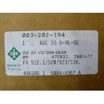 INA RUE 35 D-HL-OE W2 G1 V3 / 1298-29 / 29 roller monorail guidance system