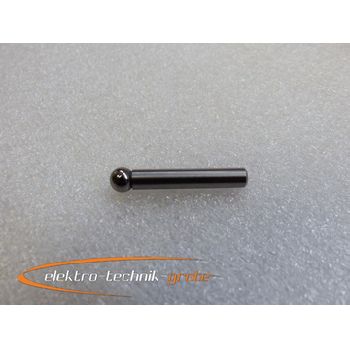 Probe round, ball Ø 5 mm, Ø shank 4 mm, length 27.4 mm, manufacturer unknown -unused-