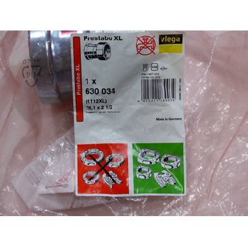 viega 630 034 (1112XL) 76.1 x 2 1/2 Prestabo XL Transition Piece & gt; unused! & Lt;