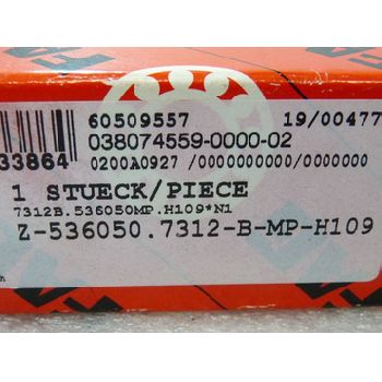 FAG 7312-B-MP-H109 Angular contact ball bearing - unused - in ovp