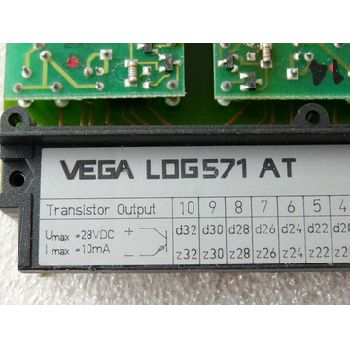 VEGALOG 571 AT evaluation central plug-in card - unused - in open ovp