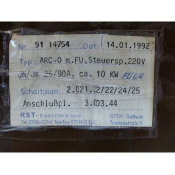 RST Elektronik ARC-0 Analog phase-interceptor for lifts