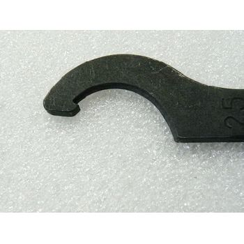 Hook wrench A 25 - 28 with nose burnished length 136 mm DIN 1810 - unused -