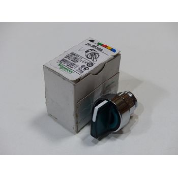 Schneider Electric ZB4 BK1233 Front element light selector, 2 positions Ø 22, green & gt; unused! & Lt;