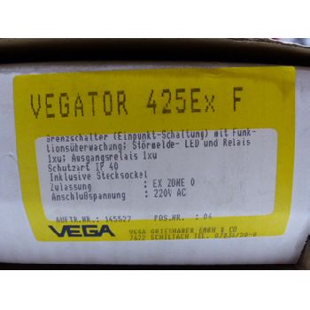 VEGA VEGATOR 425Ex F level limit switch & gt; unused! & Lt;