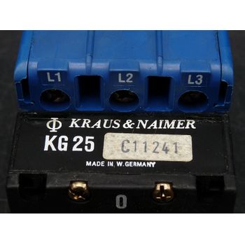 Kraus & amp; Naimer KG 25 Load disconnector for door coupling & gt; unused! & Lt;