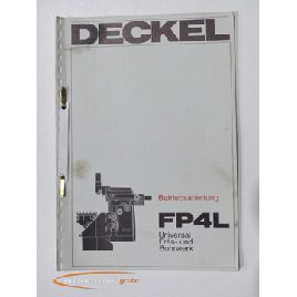 Bedieningshandleiding FP4L Universele frees- en booreenheid