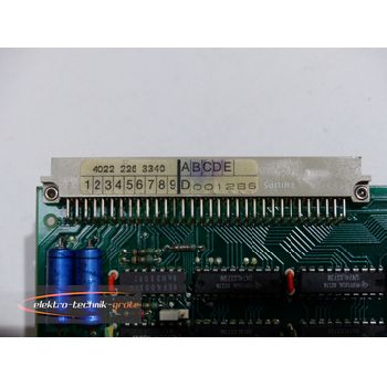 Philips 4022 226 3340 CENTR PROC MOD card