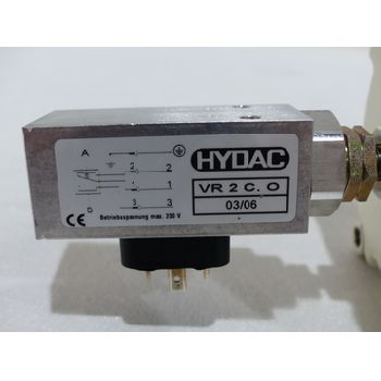 Hydac RF BN / HC 160 D E 5 C 1.0 Return Filter + Hydac VR 2C.0