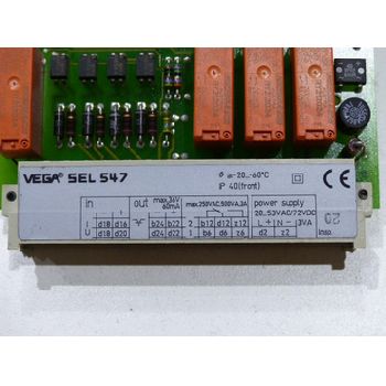 VEGA SEL 547 Vegasel limit switch