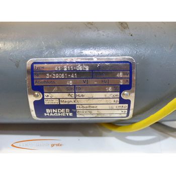 Binder 41 211-06E2 Solenoid