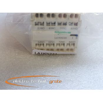Schneider Electric auxiliary switch block LA1KN223 TeSys - 024384 unused in sealed original packaging