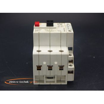 Condor MSM 0.40 motor protection switch + HS - MST / MSM auxiliary switch