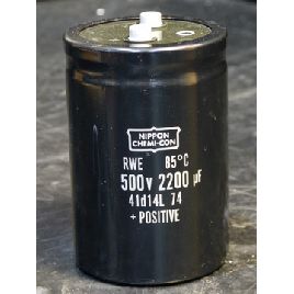 Nippon Chemi-Con Capacitor 2200 μF