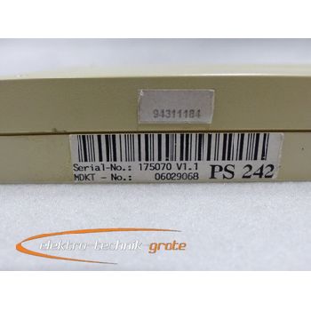 Mannesmann Demag PS 242 06029068 Module for NC4 control, serial no. as per photo