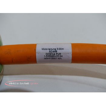 Desina motor cable 5DA48 S1.5 / 4X4 length 3 m & gt; unused! & Lt;