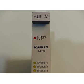 Kadia SPK 2000.40 EAU0100022 Masch.Steuer. + Analog