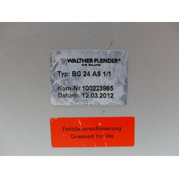 Walther Flender BG 24 AS 1/1 bevel gearbox / bevel gearbox