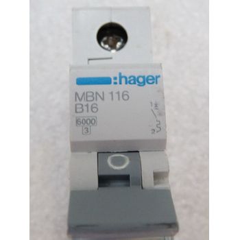 Hager MBN 116 B16 circuit breaker