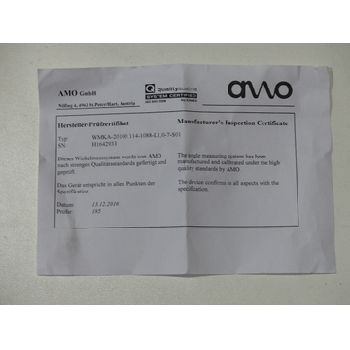 INA MHA260-0-0-1-1-4-1088-01,0M-7-1 Angle Measurement System & gt; unused! & Lt;