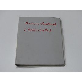 Manual del operador de Maho para MH 600 S