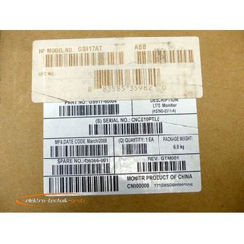 HP GS917AT LCD Monitor 17-inch - unused! -