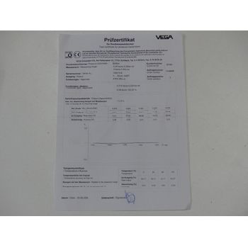 Vega BR64.CXGG2KHAMAX VEGABAR 64 Pressure Transmitter & gt; unused! & Lt;