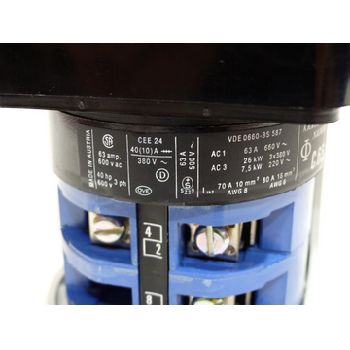 Kraus & amp; Naimer C65 A 202 main switch