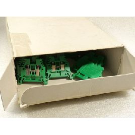 Bloques de terminales serie A de Allen Bradley CAT 1492-W4-G - Sin usar - en paquete original = 45 piezas