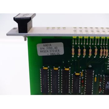 Kadia SPK 2000.40 EAU0100022 Masch.Steuer. + Analog