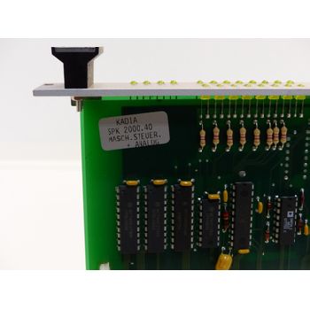 Kadia SPK 2000.40 EAU0100022 Masch.Steuer. + Analog