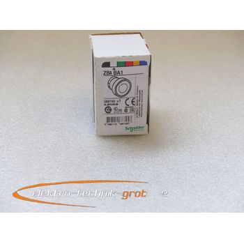 Schneider Electric illuminated pushbutton ZB4 BA1 unused in sealed original packaging