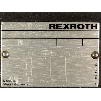 Rexroth Z1S 6 P1-32 / V SO68 Hydraulic check valve