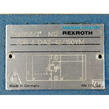 Mannesmann Rexroth ZDR 6 DA2-42 / 150YM pressure reducing valve