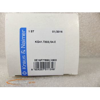 Kraus & amp; Naimer KG41.T203 / 04.E main switch - unused! -