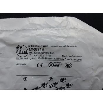 ifm MR0119 T-slot cylinder sensor with reed contact & gt; unused! & Lt;