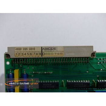 Philips 4022 226 2310 MEMO MOD card