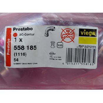 viega 558 185 (1116) 54 Prestabo bow 90 ° with SC-Contur & gt; unused! & Lt;
